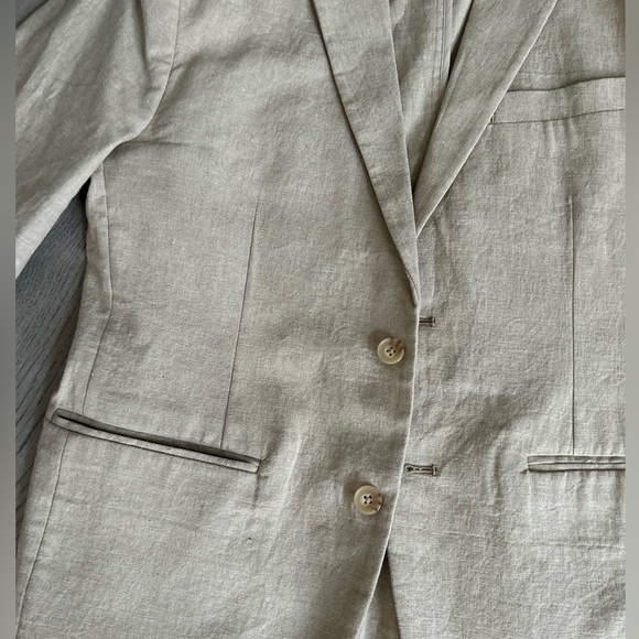 BNWOT linen blend blazer - Picture 2 of 13